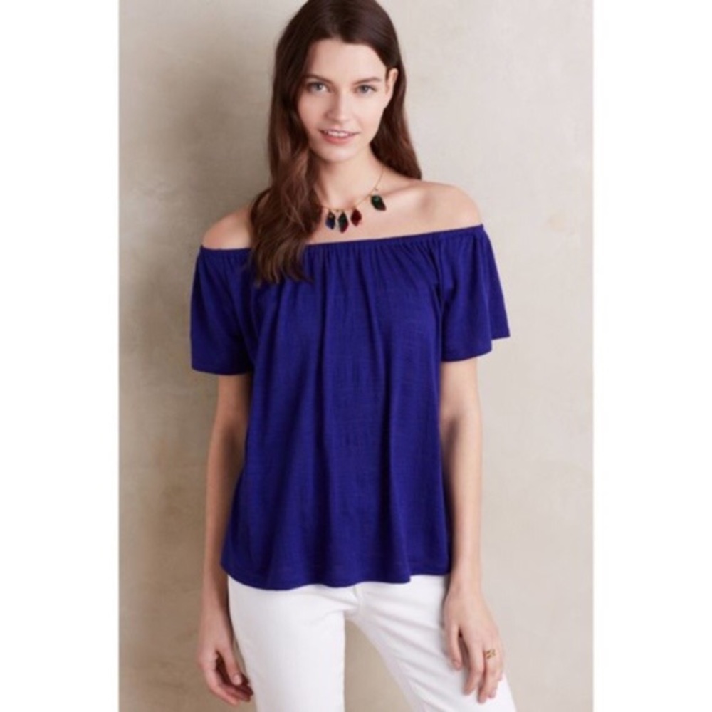Anthropologie akemi kin “Edda” top- S